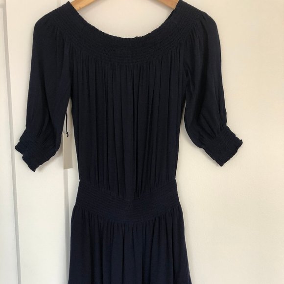 NWT Navy Aritzia/Sunday Best Jocasta dress - Picture 1 of 1
